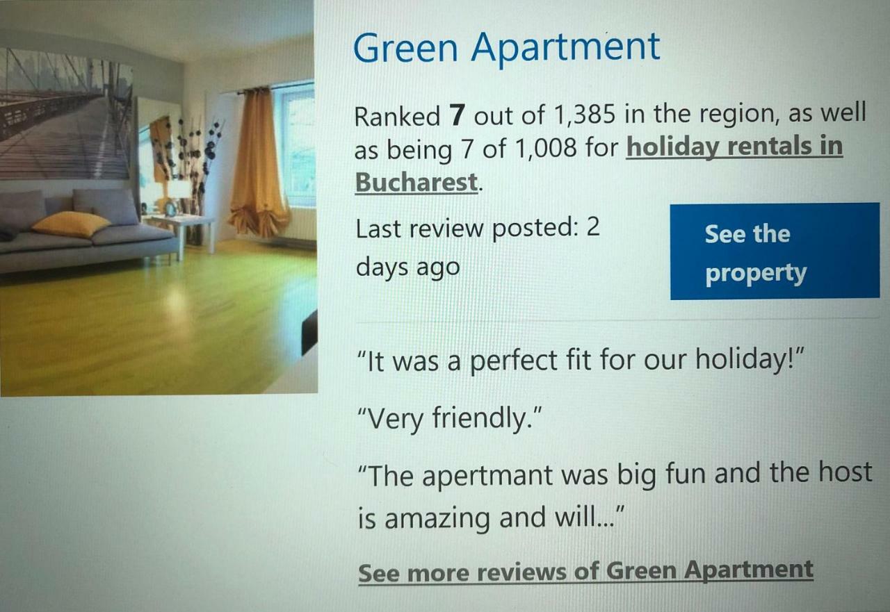 Green Apartment 59 Βουκουρέστι Εξωτερικό φωτογραφία